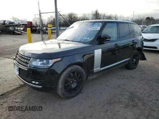 2017 Land Rover Range Rover with VIN SALGR2FV6HA374954, listed as a Copart auction lot 82380564 with 76,293 mi miles and Salvage title. Bid and sale history available at DreamBid. Image 1.