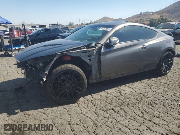 2013 Hyundai Genesis Coupe R-Spec with VIN KMHHU6KJ0DU080023, listed as a Copart auction lot 64707985 with Not provided miles and Clean title. Bid and sale history available at DreamBid. Image 1.