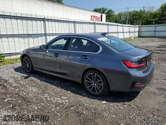 2021 BMW 3 Series 330i xDrive with VIN WBA5R7C00MFK50404, listed as a Copart auction lot 56010064 with 22,905 mi miles. Bid and sale history available at carsss.com. Image 2.