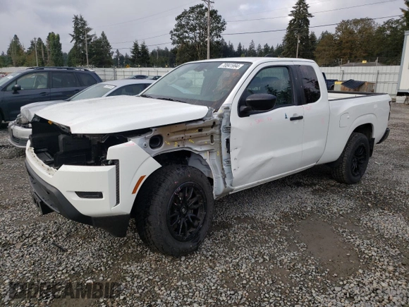 2022 Nissan Frontier S with VIN 1N6ED1CM6NN656743, listed as a Copart auction lot 70841994 with 11,049 mi miles and Salvage Title. Bid and sale history available at carsss.com. Image 1.
