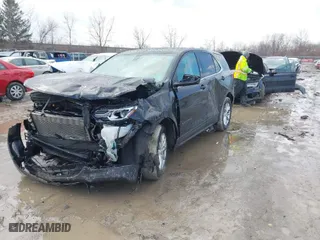 2019 Chevrolet Equinox LT with VIN 2GNAXKEV3K6275461, listed as a IAAI auction lot 41666491 with 129,082 mi miles. Bid and sale history available at carsss.com. Image 2.