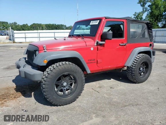 2014 Jeep Wrangler Sport с VIN 1C4AJWAG9EL186451, выставлен на аукционе Copart как лот 66333595 с пробегом 145 921 миль миль и Чистый • Clean title. История ставок и продаж доступна на DreamBid. Изображение 1.