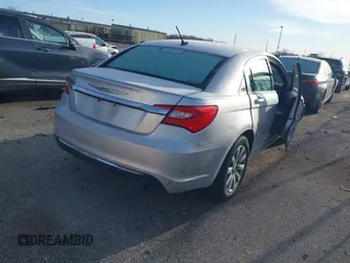 2012 Chrysler 200 Touring with VIN 1C3CCBBB0CN100240, listed as a IAAI auction lot 41870055 with 112,873 mi miles. Bid and sale history available at carsss.com. Image 4.