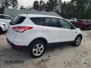 2014 Ford Escape SE with VIN 1FMCU9GX9EUE31649, listed as a Copart auction lot 53612065 with 57,162 mi miles and Clean title. Bid and sale history available at DreamBid. Image 3.