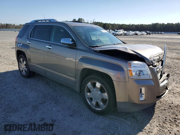 2012 GMC Terrain SLT-2 with VIN 2GKFLWE58C6175590, listed as a Copart auction lot 43743145 with 181,369 mi miles and Salvage Title. Bid and sale history available at DreamBid. Image 4.
