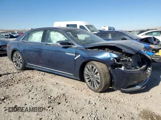 2017 Lincoln Continental Reserve with VIN 1LN6L9NC1H5629480, listed as a Copart auction lot 42441525 with 91,784 mi miles and Salvage Title. Bid and sale history available at carsss.com. Image 4.