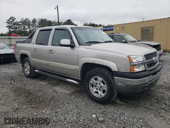 2005 Chevrolet Avalanche Z71 with VIN 3GNEK12Z35G271792, listed as a Copart auction lot 71290704 with 326,914 mi miles and Salvage Title. Bid and sale history available at carsss.com. Image 4.