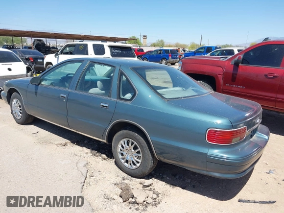 1996 Chevrolet Caprice 1SA Special Value with VIN 1G1BL52W0TR161102, listed as a IAAI auction lot 42174863 with 138,342 mi miles and . Bid and sale history available at DreamBid. Image 3.