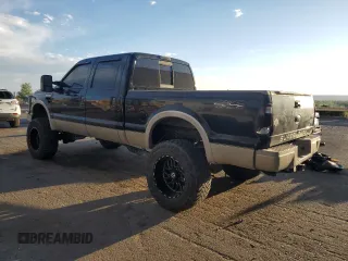 2008 Ford F-250 XL with VIN 1FTSW21R58ED14886, listed as a Copart auction lot 60866345 with 141,980 mi miles and Salvage title. Bid and sale history available at DreamBid. Image 2.