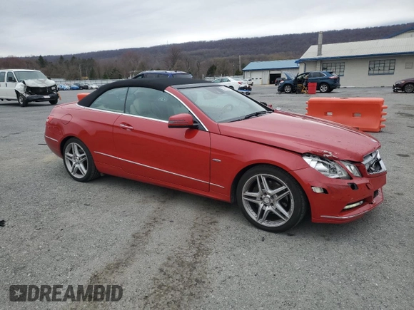 2012 Mercedes-Benz E 350 with VIN WDDKK5KF3CF171933, listed as a Copart auction lot 50933335 with 139,350 mi miles and Salvage Title. Bid and sale history available at DreamBid. Image 4.