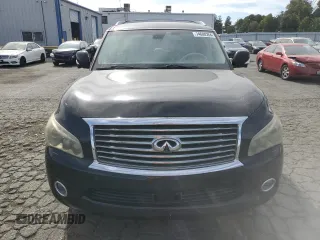 2012 Infiniti QX56 7-passenger with VIN JN8AZ2NE1C9016500, listed as a Copart auction lot 74600284 with 145,656 mi miles and Salvage Title. Bid and sale history available at carsss.com. Image 5.