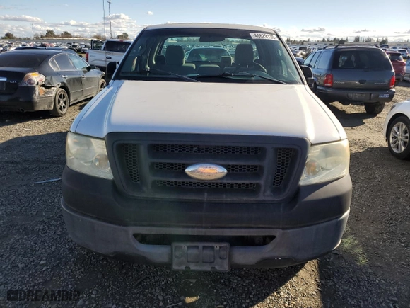 2008 Ford F-150 XL with VIN 1FTRF12W48KD60840, listed as a Copart auction lot 44629135 with 47,681 mi miles and Salvage Title. Bid and sale history available at carsss.com. Image 5.