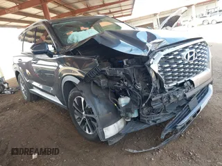 2022 Hyundai Palisade SEL with VIN KM8R24HE6NU358742, listed as a IAAI auction lot 41938961 with 46,359 mi miles and . Bid and sale history available at DreamBid. Image 1.