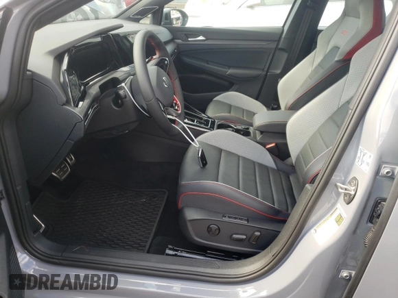 2023 Volkswagen GTI SE с VIN WVW3A7CD0PW209201, выставлен на аукционе Copart как лот 76271464 с пробегом Не указан миль и Списание • Salvage title. История ставок и продаж доступна на DreamBid. Изображение 7.
