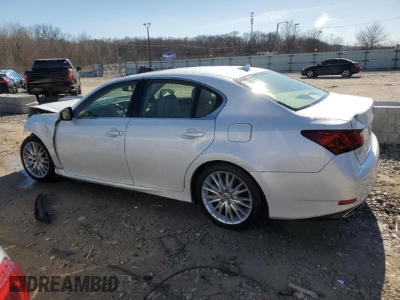 2013 Lexus GS 350 with VIN JTHBE1BL3D5001884, listed as a Copart auction lot 47242405 with 135,827 mi miles and Non Repairable. Bid and sale history available at DreamBid. Image 2.