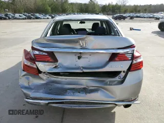2017 Honda Accord Sedan LX with VIN 1HGCR2F33HA141930, listed as a Copart auction lot 47936085 with 78,006 mi miles and Salvage Title. Bid and sale history available at carsss.com. Image 6.