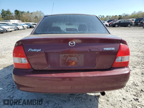 2003 Mazda Protege DX with VIN JM1BJ225030144551, listed as a Copart auction lot 50769905 with 179,876 mi miles and Salvage Title. Bid and sale history available at DreamBid. Image 6.