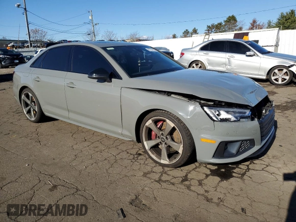 2019 Audi S4 Prestige with VIN WAUC4AF4XKA002270, listed as a Copart auction lot 81714114 with 71,633 mi miles and Salvage Title. Bid and sale history available at carsss.com. Image 4.