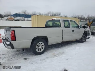 2006 Chevrolet Silverado 1500 LS with VIN 1GCEC19V56E222806, listed as a Copart auction lot 87828765 with 93,317 mi miles and Salvage Title. Bid and sale history available at carsss.com. Image 3.
