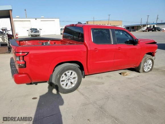 2022 Nissan Frontier SV with VIN 1N6ED1EJ9NN686466, listed as a Copart auction lot 50003415 with 12,238 mi miles and Salvage Title. Bid and sale history available at carsss.com. Image 3.