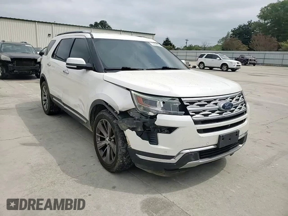 2018 Ford Explorer Limited with VIN 1FM5K7F86JGA16228, listed as a Copart auction lot 51294205 with 171,001 mi miles and Salvage Title. Bid and sale history available at carsss.com. Image 10.