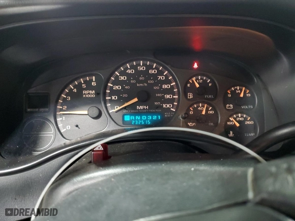 2002 Chevrolet Silverado 1500 LT with VIN 2GCEK19T121341322, listed as a Copart auction lot 51996475 with 232,515 mi miles and Salvage Title. Bid and sale history available at carsss.com. Image 9.