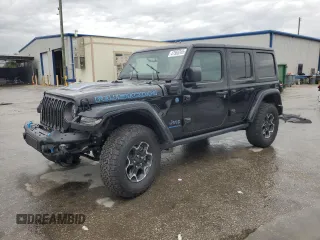 2023 Jeep Wrangler Rubicon z VIN 1C4JJXR67PW536968, wystawiony jako Copart lot #47565245 z przebiegiem 16 229 mil mil oraz Szkoda całkowita • Salvage title. Historia ofert i sprzedaży dostępna na DreamBid. Obrazek 1.