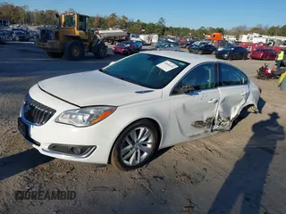 2016 Buick Regal Premium I z VIN 2G4GR5EX8G9162042, wystawiony jako IAAI lot #40840420 z przebiegiem 125 709 mil mil oraz . Historia ofert i sprzedaży dostępna na DreamBid. Obrazek 2.