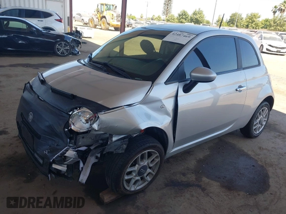 2012 FIAT 500 Pop z VIN 3C3CFFAR4CT288760, wystawiony jako IAAI lot #42487469 z przebiegiem 136 962 mil mil oraz . Historia ofert i sprzedaży dostępna na DreamBid. Obrazek 2.