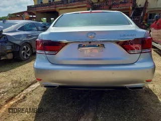 2015 Lexus LS 460 L with VIN JTHGL5EFXF5055498, listed as a Copart auction lot 82579834 with 112,465 mi miles and Salvage title. Bid and sale history available at DreamBid. Image 6.