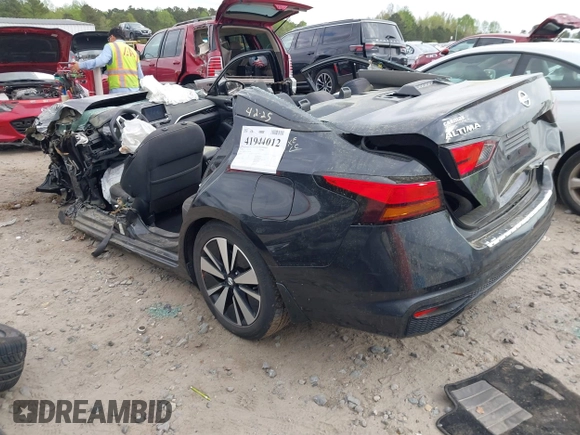 2021 Nissan Altima SV with VIN 1N4BL4DV0MN303548, listed as a IAAI auction lot 41944012 with Not provided miles and . Bid and sale history available at DreamBid. Image 3.