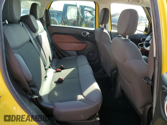 2014 FIAT 500L Trekking with VIN ZFBCFADH4EZ021618, listed as a Copart auction lot 41621115 with 130,143 mi miles and Salvage Title. Bid and sale history available at DreamBid. Image 10.