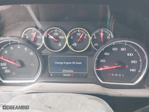 2019 Chevrolet Silverado 1500 LT with VIN 1GCPWCED8KZ216803, listed as a IAAI auction lot 41635101 with 180,558 mi miles. Bid and sale history available at carsss.com. Image 7.
