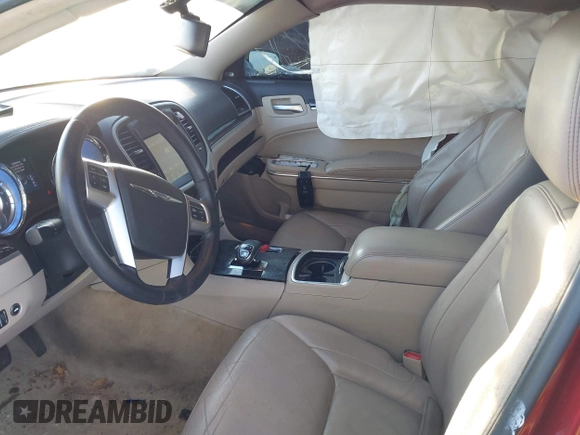 2012 Chrysler 300 Limited with VIN 2C3CCACG0CH205728, listed as a IAAI auction lot 41285693 with 125,204 mi miles. Bid and sale history available at carsss.com. Image 5.