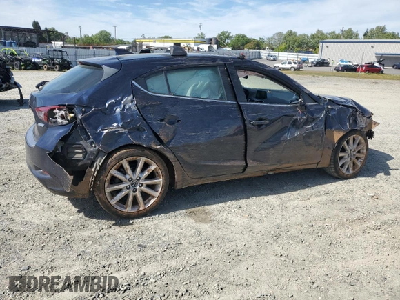 2017 Mazda 3 Grand Touring z VIN 3MZBN1M3XHM148604, wystawiony jako Copart lot #52258885 z przebiegiem Nie podano mil oraz Szkoda całkowita • Salvage title. Historia ofert i sprzedaży dostępna na DreamBid. Obrazek 3.