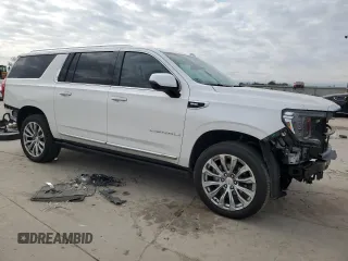 2024 GMC Yukon XL Denali with VIN 1GKS2JKL9RR163677, listed as a Copart auction lot 41381335 with 19,929 mi miles and Salvage Title. Bid and sale history available at carsss.com. Image 4.