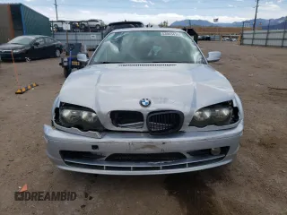 2000 BMW 3 Series 323Ci with VIN WBABM3341YJN62022, listed as a Copart auction lot 53943414 with 208,047 mi miles and Salvage Title. Bid and sale history available at DreamBid. Image 5.