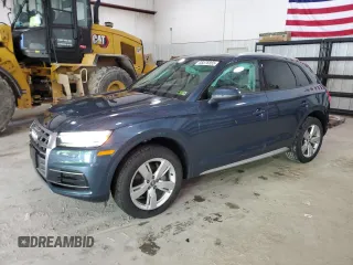 2018 Audi Q5 Premium z VIN WA1ANAFY1J2233684, wystawiony jako Copart lot #56876865 z przebiegiem 106 486 mil mil oraz Szkoda całkowita • Salvage title. Historia ofert i sprzedaży dostępna na DreamBid. Obrazek 1.