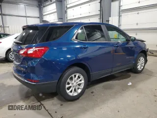 2021 Chevrolet Equinox LT with VIN 2GNAXUEV3M6143606, listed as a Copart auction lot 52160375 with 90,449 mi miles and Salvage Title. Bid and sale history available at DreamBid. Image 3.
