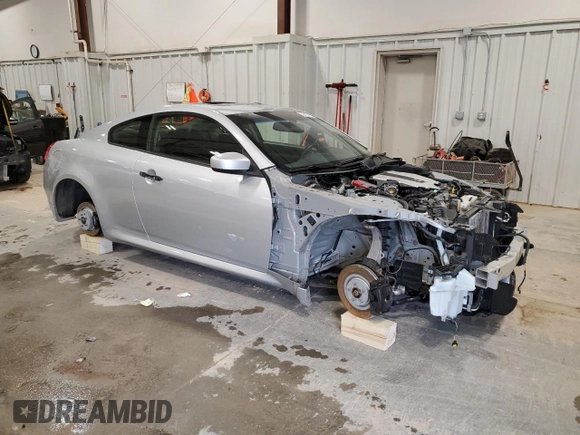 2013 Infiniti G37 x with VIN JN1CV6EL4DM981925, listed as a Copart auction lot 52787185 with Not Provided miles and Non Repairable. Bid and sale history available at DreamBid. Image 4.