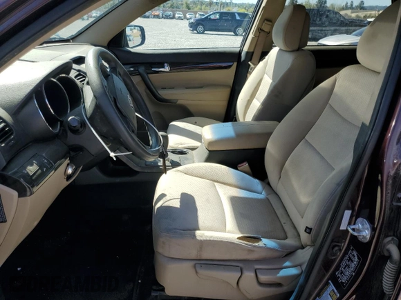 2012 Kia Sorento LX with VIN 5XYKT3A14CG189971, listed as a Copart auction lot 50820575 with 169,498 mi miles and Clean Title. Bid and sale history available at DreamBid. Image 7.