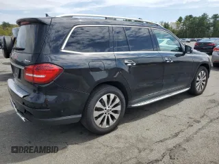 2019 Mercedes-Benz GLS 450 with VIN 4JGDF6EE3KB229380, listed as a Copart auction lot 55335245 with 107,130 mi miles and Salvage title. Bid and sale history available at DreamBid. Image 3.