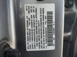 2018 Honda CR-V EX with VIN 7FARW1H59JE001537, listed as a Copart auction lot 52630165 with 73,294 mi miles and Salvage Title. Bid and sale history available at carsss.com. Image 13.