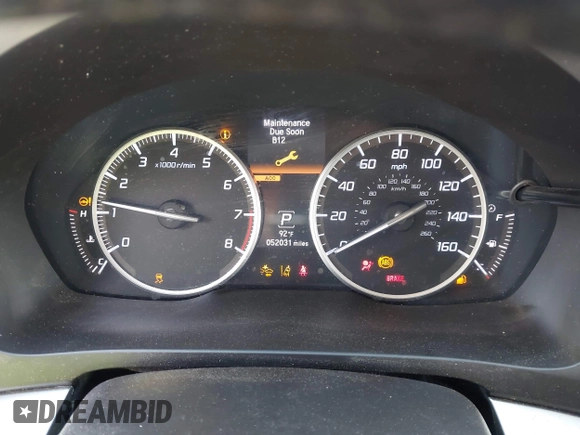 2022 Acura ILX Premium with VIN 19UDE2F71NA000854, listed as a IAAI auction lot 42038887 with 52,031 mi miles and . Bid and sale history available at DreamBid. Image 7.