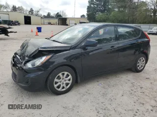 2013 Hyundai Accent GL with VIN KMHCT5AE0DU120967, listed as a Copart auction lot 51715835 with 77,517 mi miles and Salvage Title. Bid and sale history available at carsss.com. Image 1.