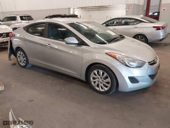 2013 Hyundai Elantra GLS with VIN 5NPDH4AE9DH211671, listed as a IAAI auction lot 41419778 with 158,932 mi miles. Bid and sale history available at carsss.com. Image 1.