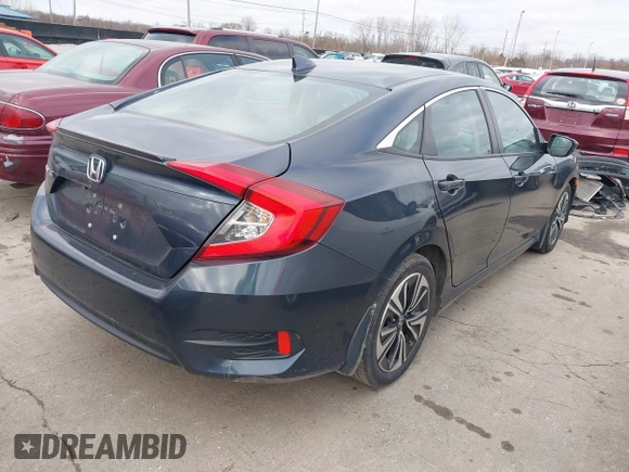 2016 Honda Civic Sedan EX-L with VIN 19XFC1F7XGE020155, listed as a IAAI auction lot 41916944 with 137,945 mi miles. Bid and sale history available at carsss.com. Image 4.