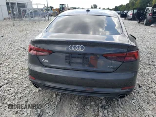 2019 Audi A5 Sportback Premium Plus with VIN WAUENCF50KA072998, listed as a Copart auction lot 66960033 with 0 mi miles. Bid and sale history available at carsss.com. Image 6.