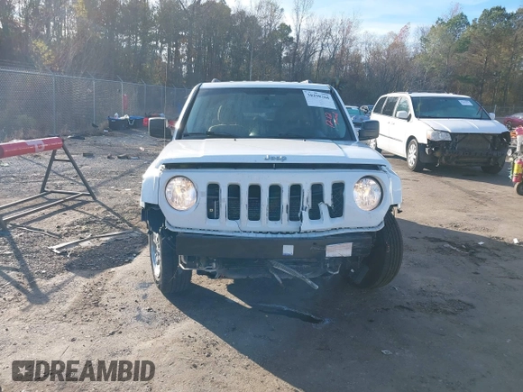 2016 Jeep Patriot Sport SE with VIN 1C4NJPBAXGD726730, listed as a IAAI auction lot 38298268 with 95,716 mi miles and . Bid and sale history available at carsss.com. Image 12.