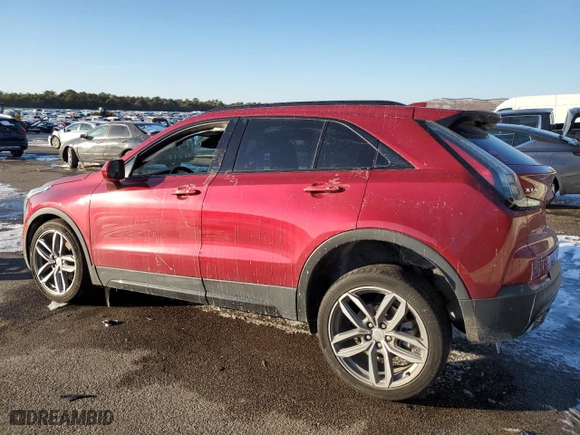 2020 Cadillac XT4 AWD Sport with VIN 1GYFZFR45LF071151, listed as a Copart auction lot 88923965 with 52,555 mi miles and Non Repairable. Bid and sale history available at carsss.com. Image 2.